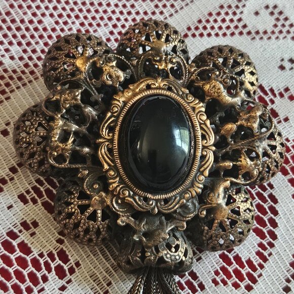 Steam punk brooch - Picture 5 of 6
